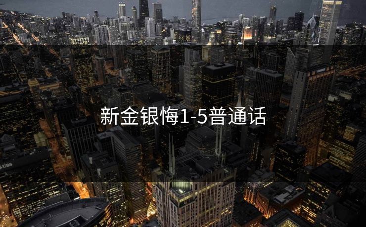 新金银悔1-5普通话 新金银悔1-5普通话