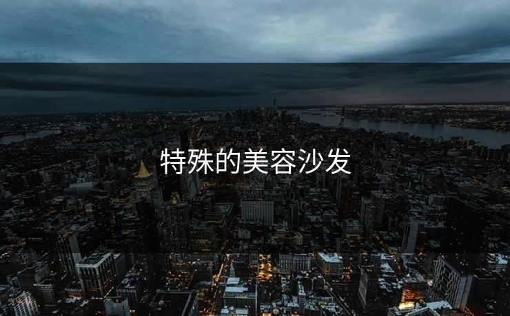 特殊的美容沙发 特殊的美容沙发